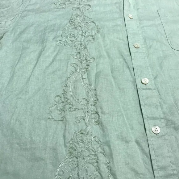 Nat Nast Mens XL Green Luxury Originals Shirt - Picture 3 of 8